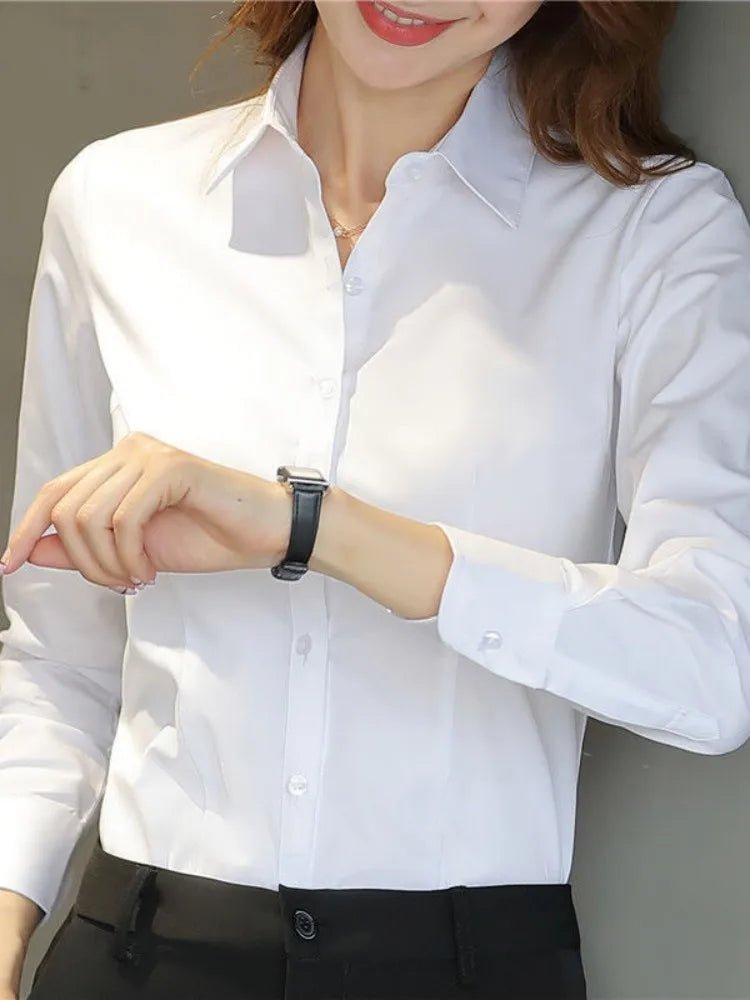 Camisa Feminina Manga Longa - Elegância para Elas