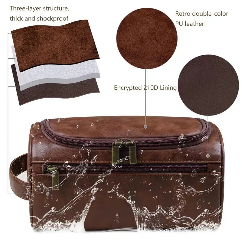 Necessaire de Couro Feminina Espaçosa - Elegância para Elas