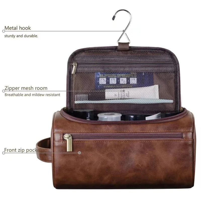 Necessaire de Couro Feminina Espaçosa - Elegância para Elas