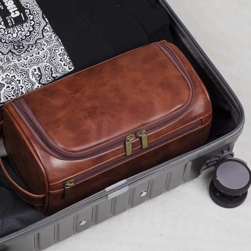 Necessaire de Couro Feminina Espaçosa - Elegância para Elas