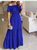 Vestido Longo Elegante Feminino - Elegância para Elas